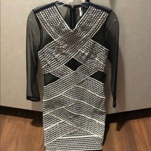 NWT TopShop wrap bodycon